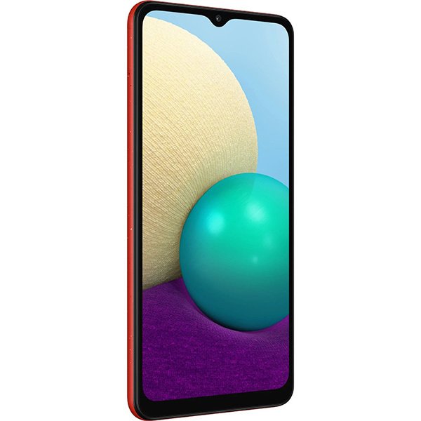 Смартфон Samsung Galaxy A02, красный SM-A022GZRBSER SM-A022GZRBSER