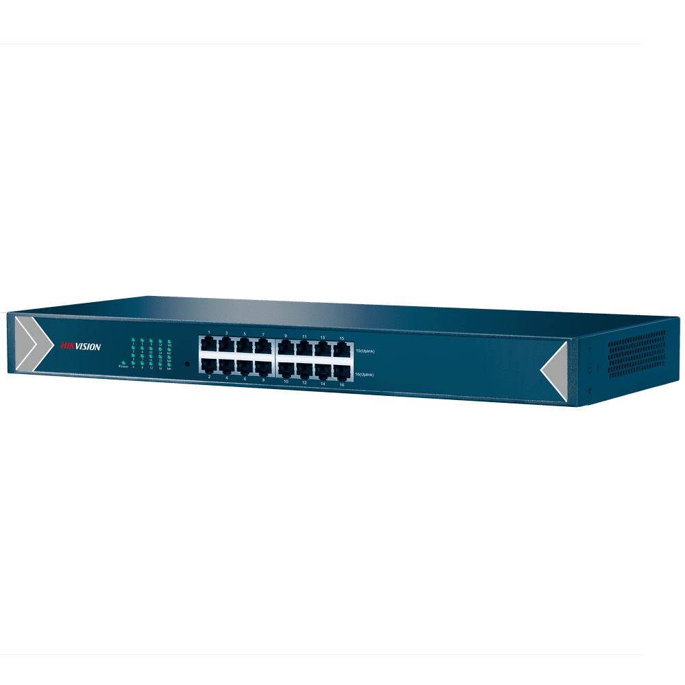PoE коммутатор Hikvision DS-3E0516-E сетевой на 16 PoE-портов DS-3E0516-E DS-3E0516-E