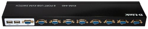 KVM-переключатель D-Link 8-портовый с портами VGA и 4 портами USB KVM-440/C2A KVM-440/C2A