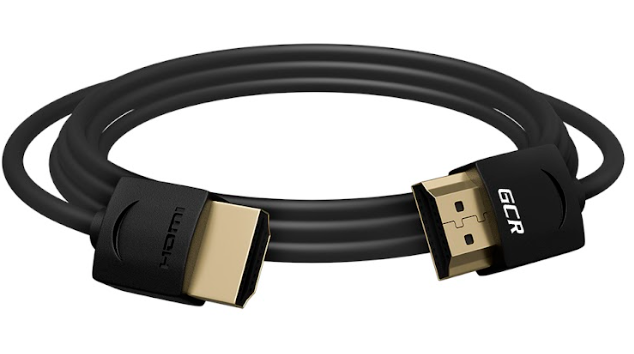 Кабель Greenconnect SLIM 0.3m HDMI 2.0, черный Slim, OD3.8mm, HDR 4:2:2, Ultra HD, 4K 60 fps 60Hz, 3D, AUDIO, 18.0 Гбит/с, 32/32 AWG GCR-51591 GCR-51591