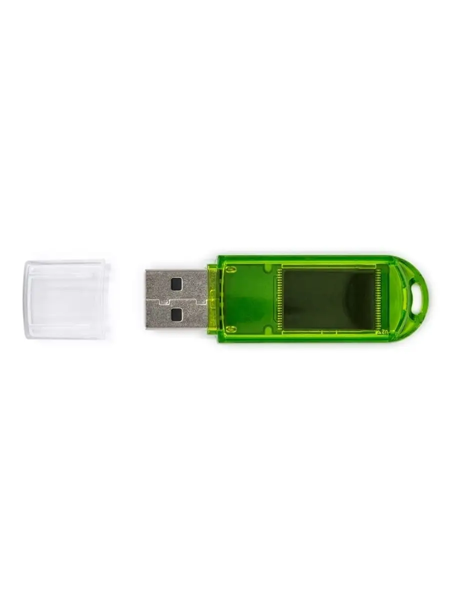 Флеш накопитель Mirex 13600-FMUGRE16 16GB,Elf,USB 2.0,зеленый 13600-FMUGRE16 13600-FMUGRE16