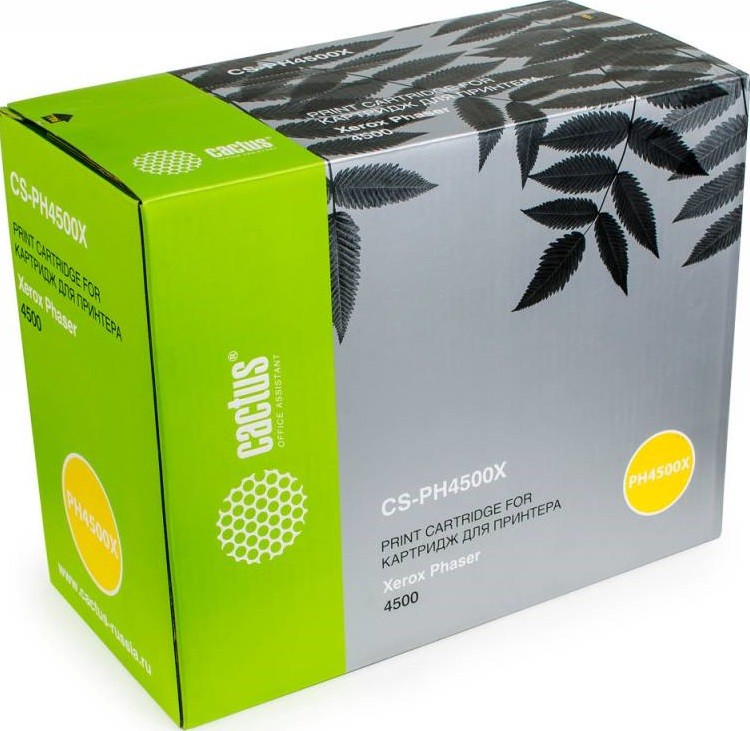 Тонер-картридж Cactus CS-PH4500X 113R00657 черный для Xerox Phaser 4500 (18000стр.) CS-PH4500X CS-PH4500X