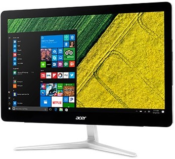 Моноблок Acer Aspire Z24-880 23.8" FH i5 7400T/8Gb/1Tb/940MX 2Gb/DVDRW/Windows 10/WiFi/BT/135W/К+ М/Cam/серебристый DQ.B8TER.011 DQ.B8TER.011