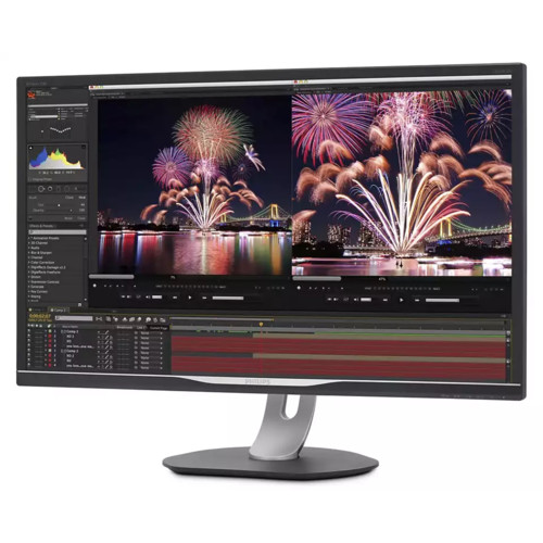 Монитор Philips 31,5" 3840x2160 60Гц VA W-LED 16:9 4ms 2*HDMI DP USB-C3.1 4*USB-3.0 3000:1 80M:1 178/178 600cd HAS Pivot Swivel Tilt Speakers FlickerFree Black 328P6VUBREB/00 328P6VUBREB/00