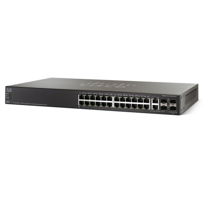 Коммутатор Cisco 48UTP 10 /100 /1000Mbps PoE + 4SFP SG500X-48P-K9-G5