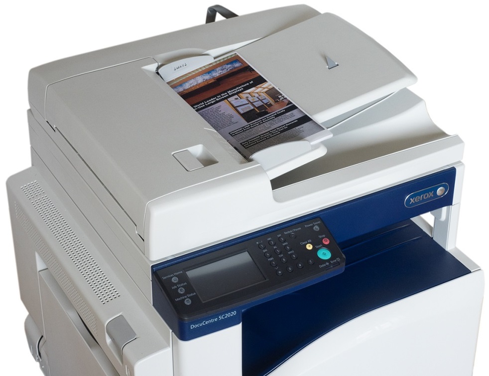 МФУ Xerox DocuCentre SC2020V/U, 4-цветная светодиодная печать, до 20 стр/мин, A3, цветной ЖК-дисплей, EthernetSC2020V_U SC2020VU