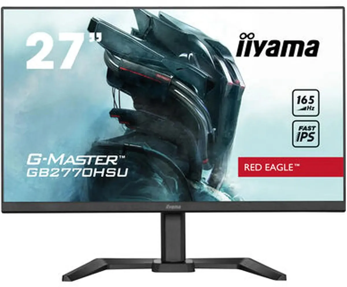 Монитор iiYama  LCD 27’’ IPS panel, 1920x1080, IPS, 0.8 мс, 1100 : 1, 250 cd/m, DisplayPort, HDMI, USB х2 шт, AMD FreeSync Premium GB2770HSU-B5 GB2770HSU-B5