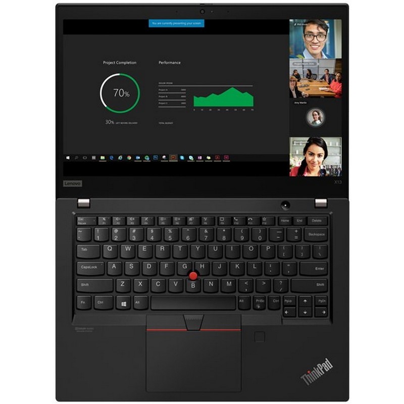 Ноутбук Lenovo ThinkPad X13 G1 T 13,3" FHD (1920x1080) AG 300N, i5-10210U 1.6G, 8GB DDR4 3200, 512GB SSD M.2, Intel UHD, WiFI 6, BT, 4G-LTE, FPR, IR Cam, 65W USB-C, 6cell 48Wh, Win 10 Pro, 3Y CI 20T20052RT 20T20052RT #8