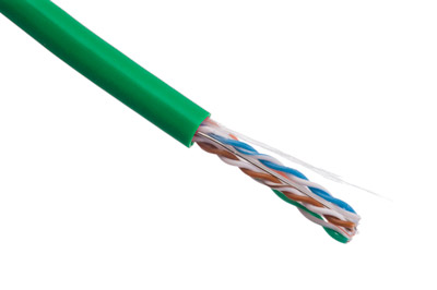 Кабель витая пара Lanmaster патч-кордовый UTP, 4x2, кат 5E, 350Mhz, PVC, зеленый, 305 м LAN-5EUTP-PT-GN LAN-5EUTP-PT-GN