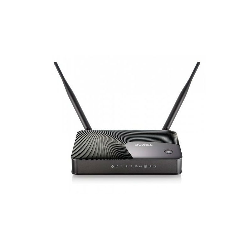 Интернет-центр Keenetic DSL 802.11n, 300 Мбит/с, встроенный модем ADSL2+/VDSL2 KN-2010 KN-2010