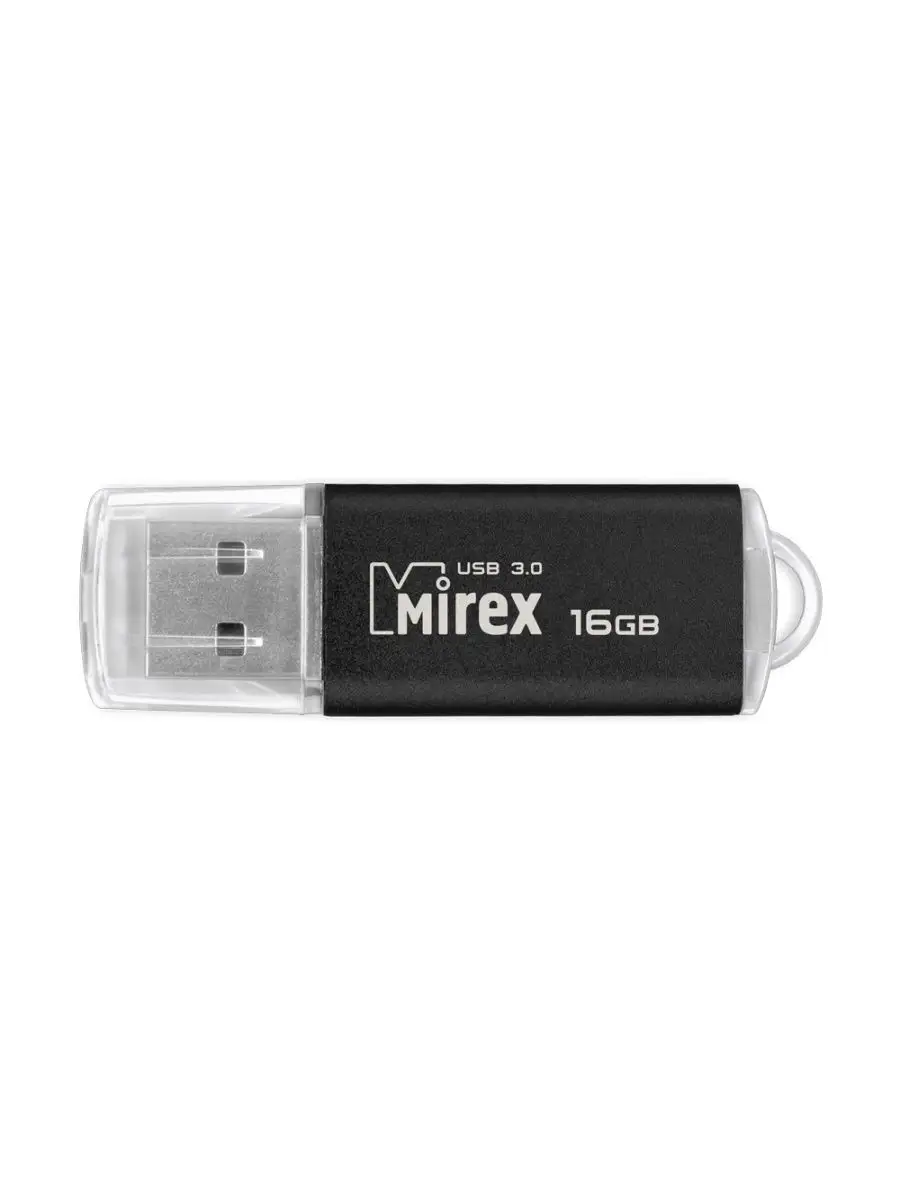 Флеш накопитель Mirex 13600-FM3UBK16 16GB,Unit,USB 3.0,черный 13600-FM3UBK16 13600-FM3UBK16