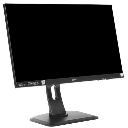 Монитор Iiyama 27" ProLite B2791HSU-B1 черный TN LED 1ms 16:9 HDMI M/M матовая HAS Pivot 300cd 170гр/160гр 1920x1080 D-Sub DisplayPort FHD USB 6.9кг (B2791HSU-B1) B2791HSU-B1