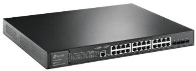 Коммутатор TP-Link  24G 4SFP+ 24PoE+ 384W управляемый  TL-SG3428XMP TL-SG3428XMP #1