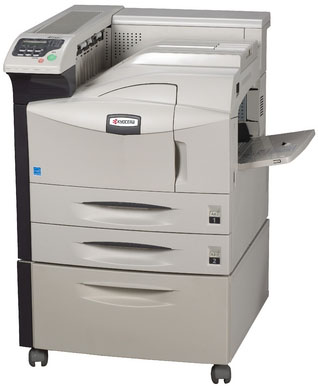 Принтер Kyocera FS-9130DN A3, 40/23 ppm, 1200dpi, 64Mb, Duplex, Fast Ethernet, USB 2.0, LPT FS-9130DN FS-9130DN