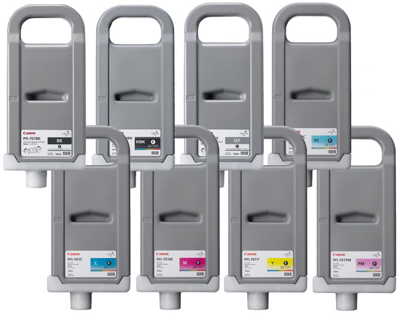 Картридж Canon PFI-701 B 0908B005 0908B005 #1
