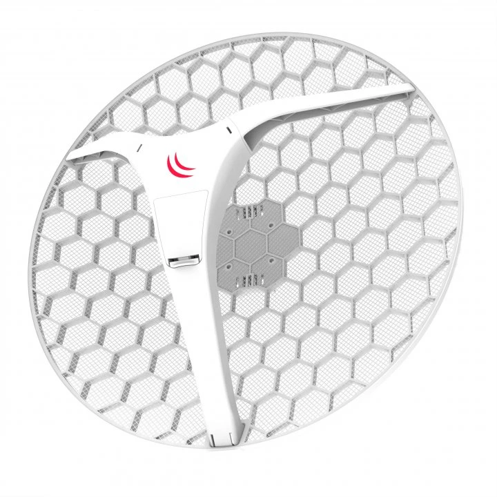Точка доступа Mikrotik LHG XL 5 ac 4-pack with 27dBi 5GHz antenna, Dual Chain 802.11ac wireless, 716MHz CPU, 256MB RAM, 1x Gigabit LAN, POE, PSU, RouterOS L3 RBLHGG-5acD-XL4pack RBLHGG-5acD-XL4pack