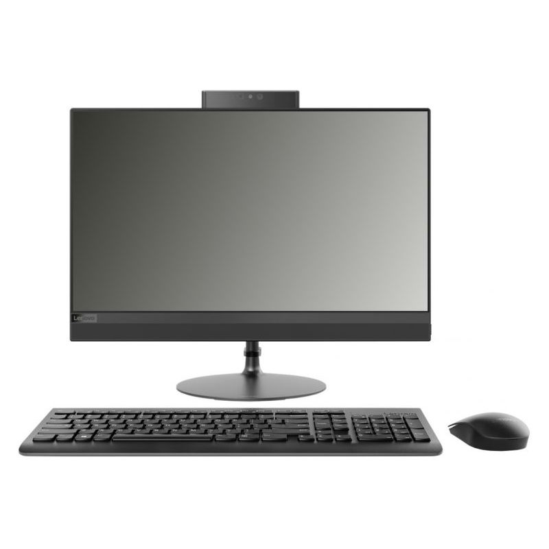 Моноблок Lenovo IdeaCentre AIO520-22IKU 21.5'' FHD(1920x1080)/Core i5-8250U 1.60GHz Quad/4GB/1TB/DVD-RW/WiFi/BT/CR/KB+MOUSE(USB)/W10H/1Y/BLACK F0D500BARK F0D500BARK