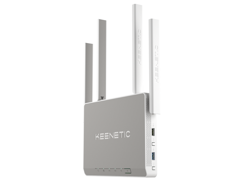 Интернет-центр Zyxel для выделенной линии Gigabit Ethernet, с двухдиапазонной 2,4 и 5 ГГц Keenetic Ultra Keenetic Ultra