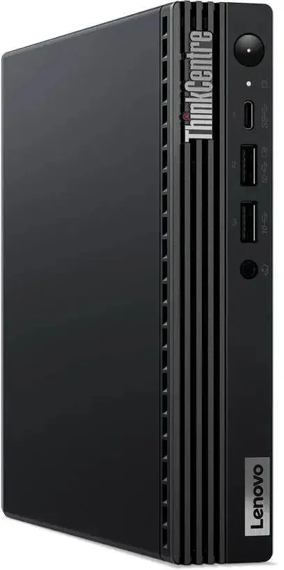 Неттоп Lenovo ThinkCentre Tiny M70q-4 slim i5 13400T (1.3) 8Gb SSD256Gb UHDG 730 noOS GbitEth WiFi BT 90W kb мышь клавиатура черный  12E4S7KB00 12E4S7KB00