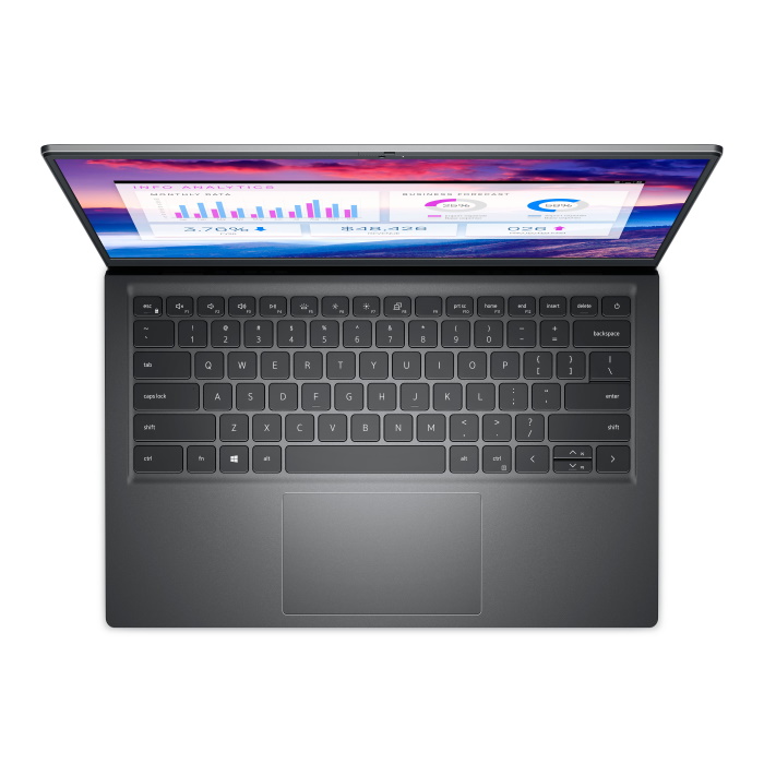 Ноутбук Dell Vostro 5410 Core i7-11370H (3.3GHz) 14,0'' FullHD WVA AG 8GB (1x8GB) DDR4 512GB SSD NV GF MX450 (2GB)Thunderbolt 4 FPR, TPM 4cell (54 WHr) Linux 1y ProS+NBDtitan gray 5410-5134 5410-5134
