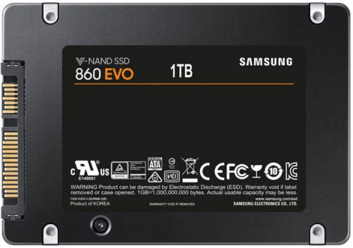 Твердотельный накопитель Samsung SSD Original SATA III 1Tb 860 EVO 2.5" MZ-76E1T0BW MZ-76E1T0BW