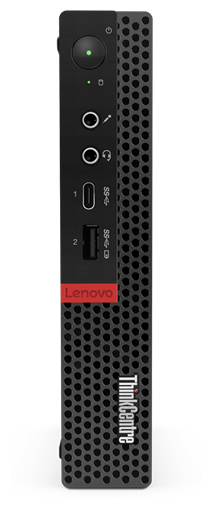 Компьютер Lenovo ThinkCentre M75q-1 slim Ryzen 3 PRO 3200GE (3.3)/4Gb/SSD256Gb/Vega 8/noOS/GbitEth/WiFi/BT/65W/клавиатура/мышь/черный 11A40006RU 11A40006RU