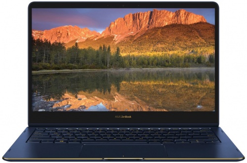 Ноутбук ASUS ZenBook Flip S синий [1920x1080, IPS, Intel Core i5 8250U, 4x1.6 ГГц, RAM 8 ГБ, SSD 256 Гб, Intel UHD Graphics 620, Wi-Fi, Windows 10 90NB0EN1-M09750 90NB0EN1-M09750