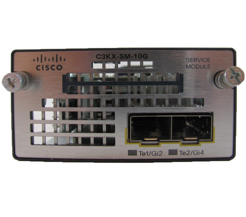 Модуль Cisco  2 10GbE SFP Port Service Module C3KX-SM-10G= C3KX-SM-10G=