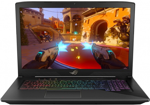 Ноутбук Asus GL703VD-GC070 i7-7700HQ (2.8)/16G/1T+256G SSD/17.3" FHD AG IPS/NV GTX1050 4G/noODD/BT/noOS Black, Metal 90NB0GM2-M03330 90NB0GM2-M03330