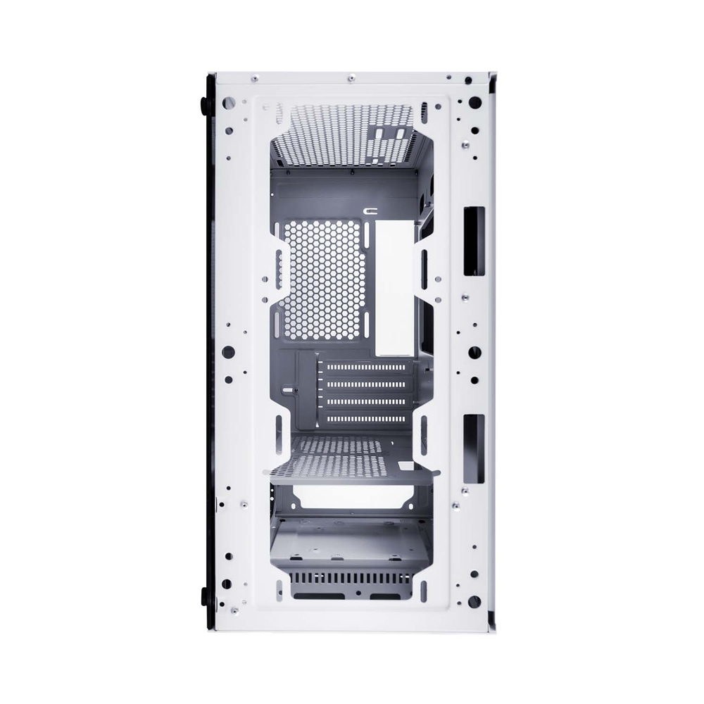 Корпус 1STPLAYER TRILOBITE T3-G White Mini-Tower, mATX, без БП, стекло, белый T3-G-WH-4F1-W T3-G-WH-4F1-W