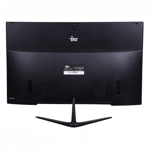 Моноблок iRU Office P2313 23.8" Full HD i3 10100 (3.6) 8Gb SSD250Gb UHDG 630 Windows 11 Professional 64 GbitEth WiFi BT 120W Cam черный 1920x1080 (RUS) 1742756 1742756