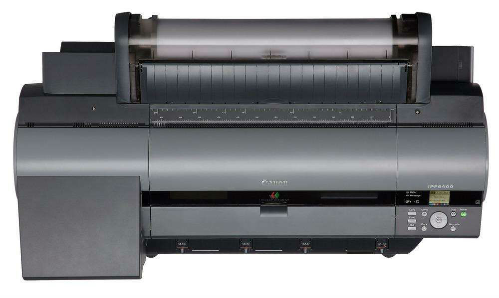 Плоттер Canon iPF6400se 24"/610mm, 6 colors, (макс.объём-300мл)  2400x1200dpi, 256Mb, полистовая подача, загрузка рулона сверху, USB/LAN 8573B003 8573B003