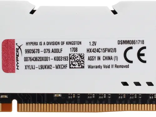 Оперативная память Kingston HyperX Fury DDR4 DIMM 8Gb (HX424C15FW2/8) HX424C15FW2/8 #3