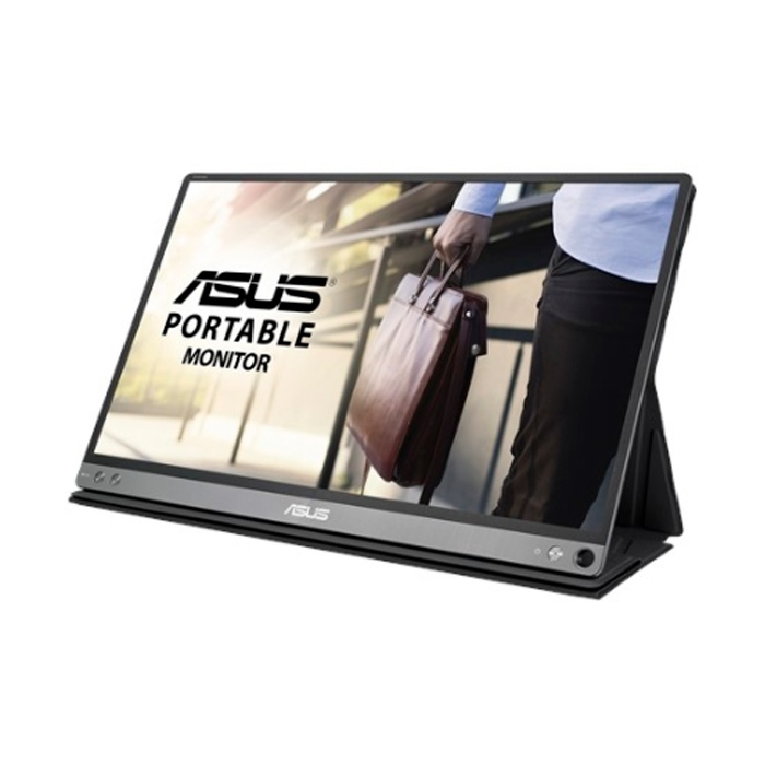 Монитор ASUS 15.6" MB16AMT Dark GreyIPS, LED, Wide, 1920x1080, 5ms, 178°/178°, 250 cd/m, 700,000:1, +НDMI, +MM, +USB, 90LM04S0-B01170 90LM04S0-B01170