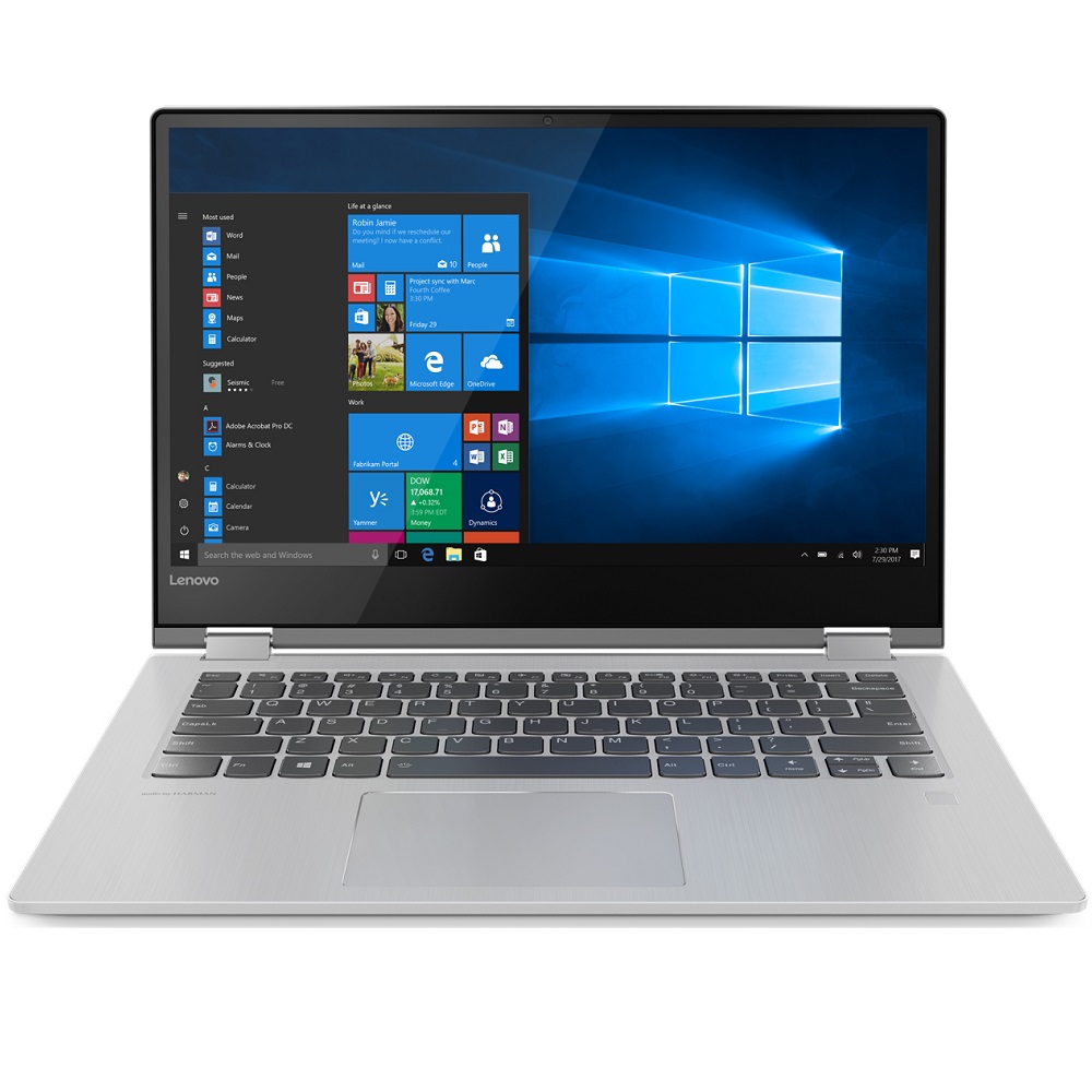 Ноутбук Lenovo YOGA 530-14IKB 14.0" FHD Touch, Intel Core i5-8250U, 8Gb, SSD 512Gb, noDVD, Win10, grey  81EK019RRU 81EK019RRU