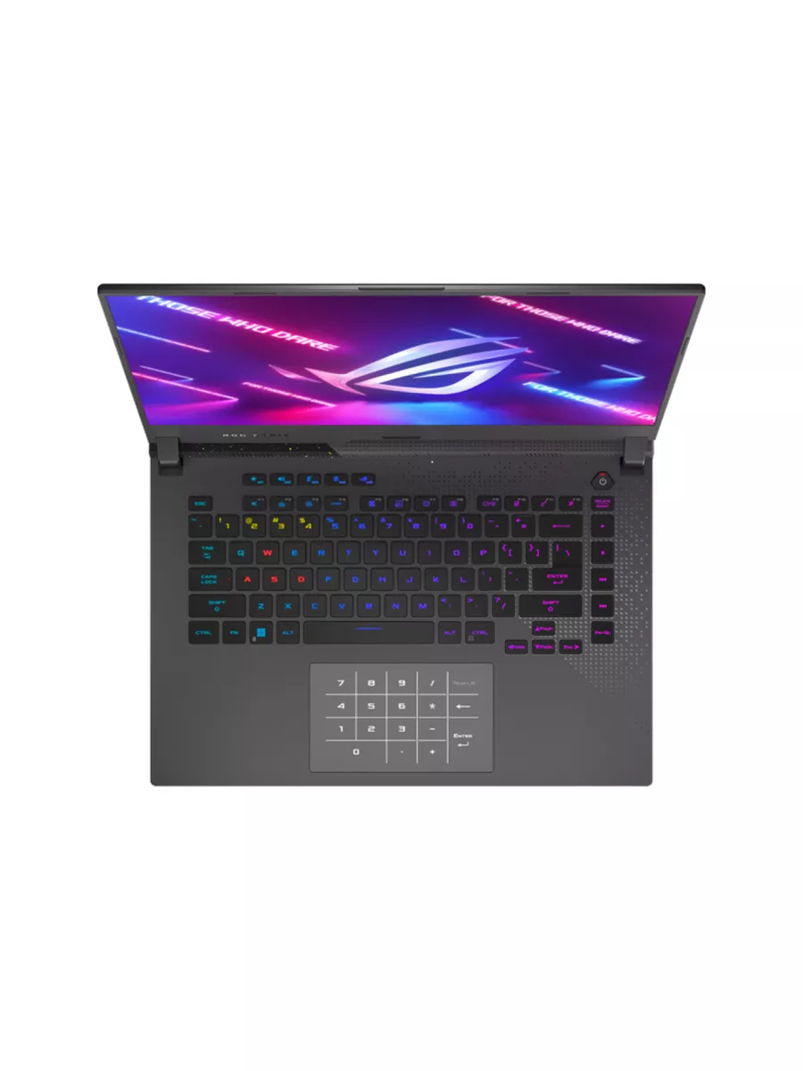 Ноутбук ASUS ROG Strix G15 G513RM-LN390 AMD Ryzen 7 6800H/16Gb/1TB SSD/15.6" WQHD 2560X1440/ GeForce RTX 3060 6Gb/WiFi/BT/Cam//DOS/2.3Kg/Eclipse Gray/ROG backpack  90NR0845-M00NU0 90NR0845-M00NU0 #3