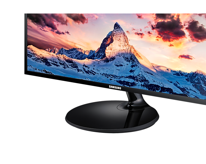 Монитор Samsung 23.5" S24F350FHI (F350FHIX) gl.Black PLS, 1920x1080, 4ms, 250 cd/m2, 1000:1 (Mega DCR), D-Sub, HDMI LS24F350FHIXCI LS24F350FHIXCI