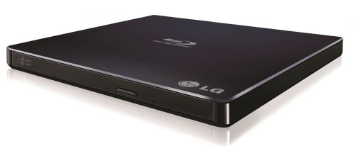 Привод Blu Ray LG Blu-ray BD-RE DL External Slim ODD USB 2.0, M-DISC 4x, BD-R 6x, BD-R DL 6x, BD-RE 2x, DVD±R 8x, DVD±RW 8/6x, DVD±R DL 6x, DVD-RAM 5x, CD-RW 24x, CD-R 24x, DVD-ROM 8x, CD 24x, M-DISC, BDXL, Black, Retail BP55EB40 BP55EB40