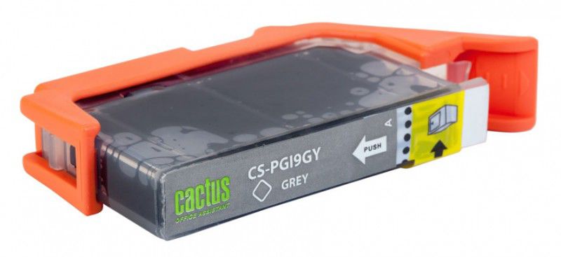 Картридж Cactus струйный CS-PGI9GY серый для Canon Pixma PRO9000 MarkII/ PRO9500 (13.4мл) CS-PGI9GY CS-PGI9GY