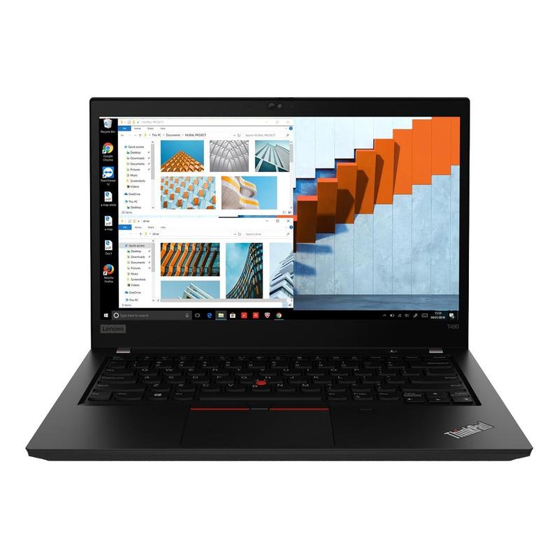 Ноутбук Lenovo ThinkPad T490 14.0FHD_IPS_AG_400N_LP I7-8565U_1.8G_4C/ 16GB_DDR4_2666 / 512GB_M.2_2280_NVME_TLC_OPAL/ INTEGRATED_GRAPHICS/ NO_DVD/ INTEL_9560_2 20N2000KRT 20N2000KRT