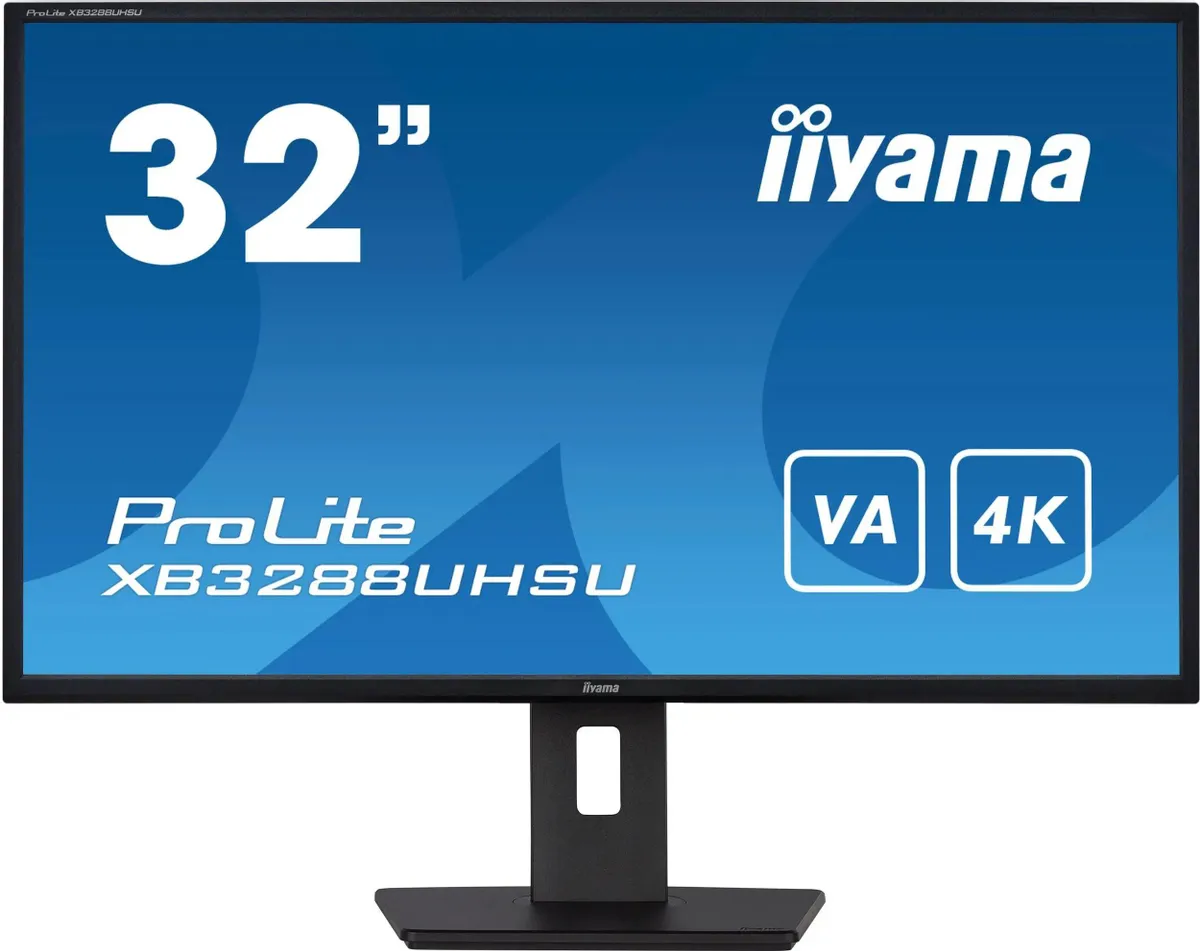 Монитор iiYama  31.5' VA 3840x2160 60Hz 3ms 300cd HDMI DisplayPort USB M/M XB3288UHSU-B5 XB3288UHSU-B5