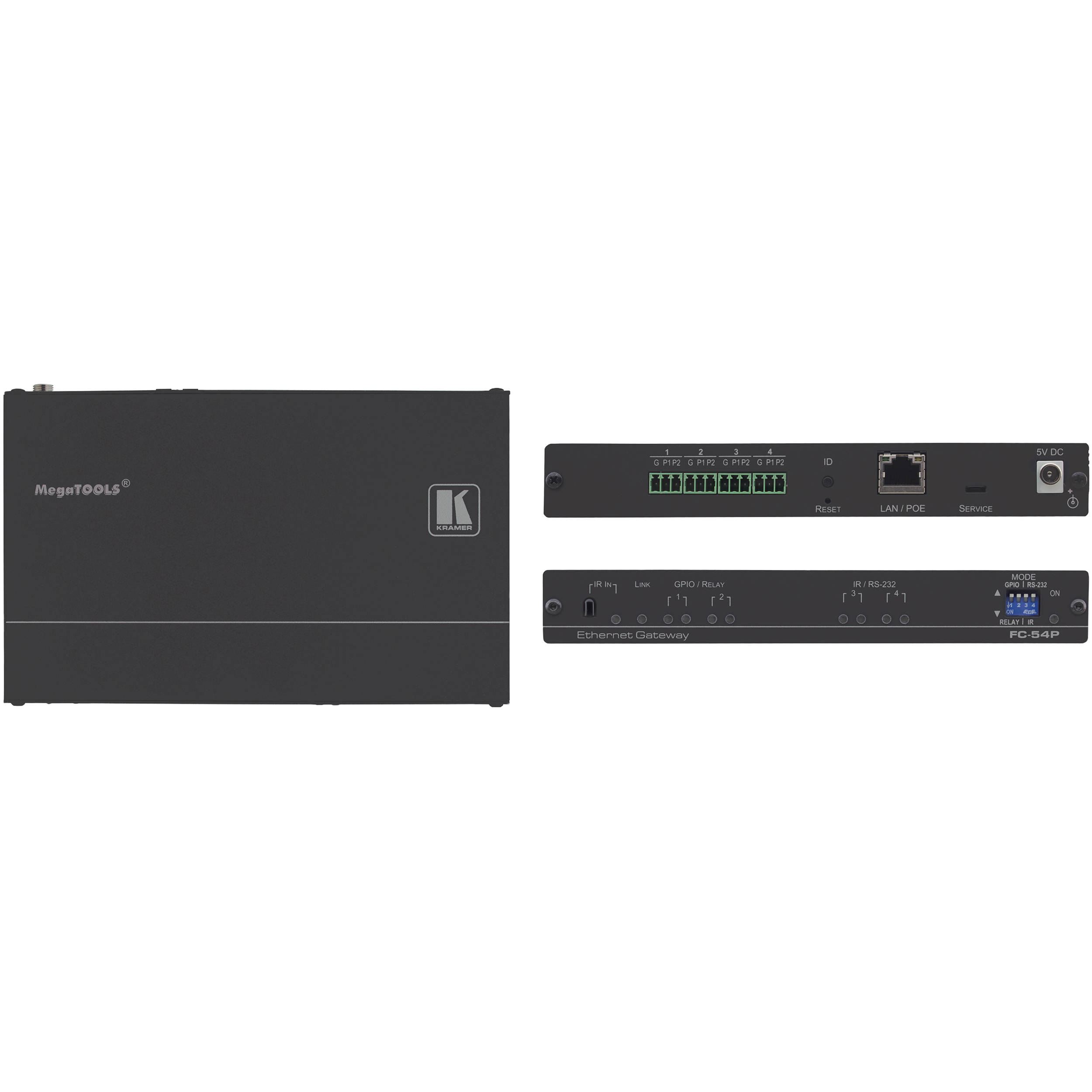 Усилитель-распределитель Kramer Electronics VM-4H2 MegaTOOLS 1:4 HDMI UHD; поддержка 4K60 4:4:4, HDMI 2.0 10-80408090 10-80408090