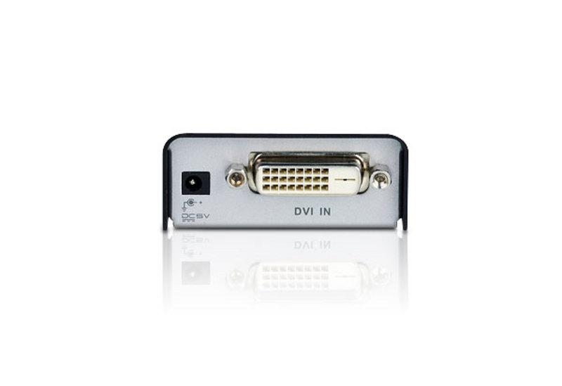 Удлинитель ATEN VGA/SVGA/HDTV/WUXGA, 50 м., 1xUTP Cat5e, DVI-D, Female, без шнуров, Б.П.220> 5V, VE560-AT-G VE560-AT-G
