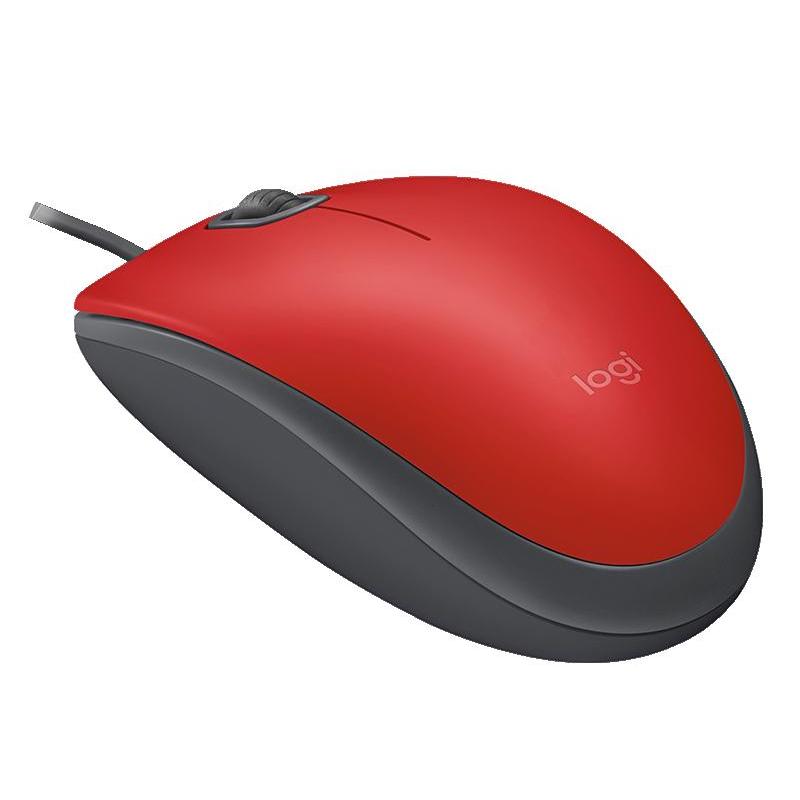 Мышь Logitech Mouse M110, USB, 1000dpi, Red 910-005489 910-005489 #3