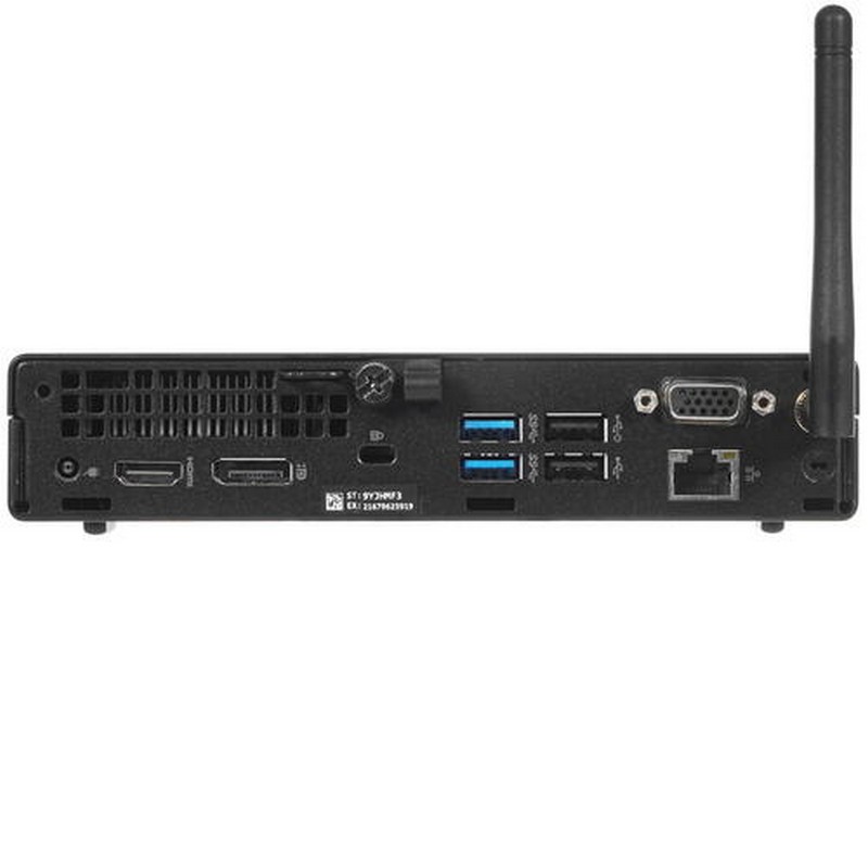 Персональный компьютер Dell Optiplex 3080 Micro Core i3-10105T (3,0GHz) 4GB (1x4GB) DDR4 128GB SSD Intel UHD 630 TPM, VGA W10 Pro 1y NBD 3080-9865 3080-9865