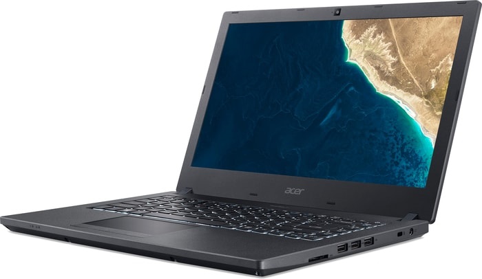 Ноутбук Acer TravelMate P2 TMP2410-G2-M-34LY Core i3 8130U/4Gb/500Gb/Intel UHD Graphics 620/14"/HD (1366x768)/Windows 10 Professional/black/WiFi/BT/Cam/3320mAh NX.VGSER.004 NX.VGSER.004