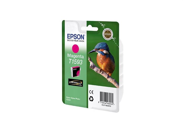 Картридж струйный Epson C13T15934010 for T1593 для Stylus Photo R2000 (magenta) C13T15934010