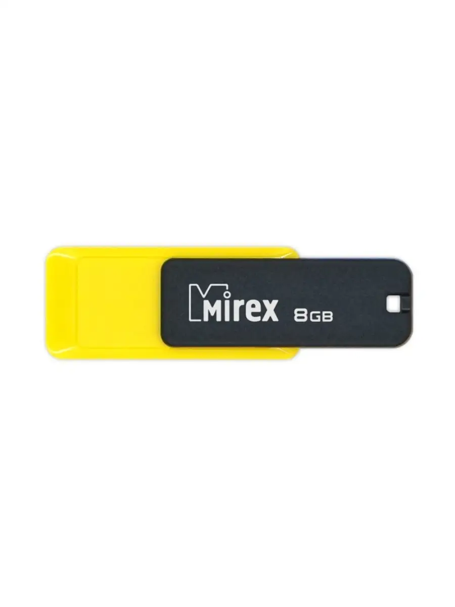 Флеш накопитель Mirex 13600-FMUCYL08 8GB,City,USB 2.0,желтый 13600-FMUCYL08 13600-FMUCYL08