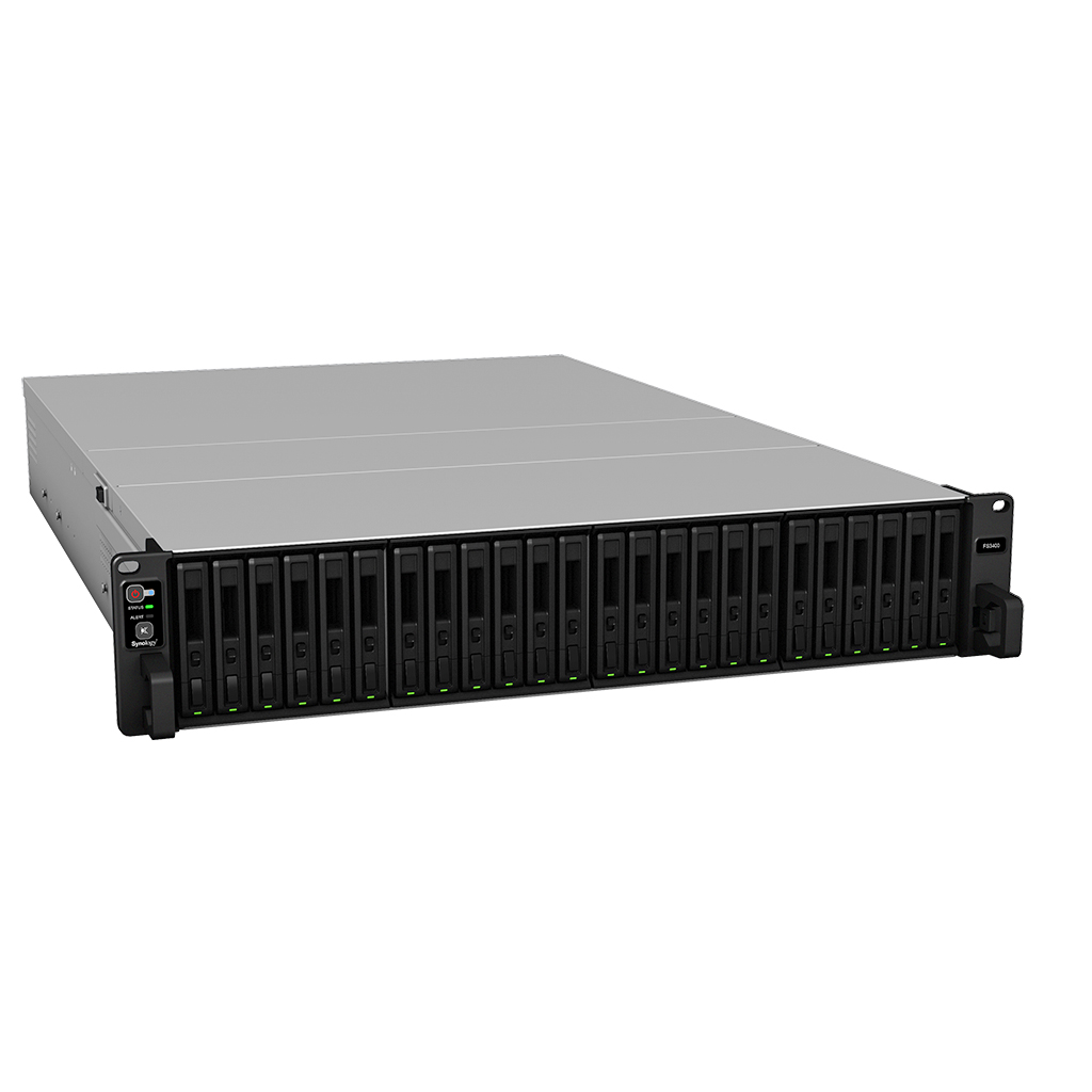 СХД Synology FS3400 FlashStation (Rack 2U) 8C 2,1GhzCPU/16Gb upto 128/no HDD upto 24 SAS SSD upto 72 (2xRX2417sas or 2xRX1217sas)/2xUSB3 FS3400 FS3400