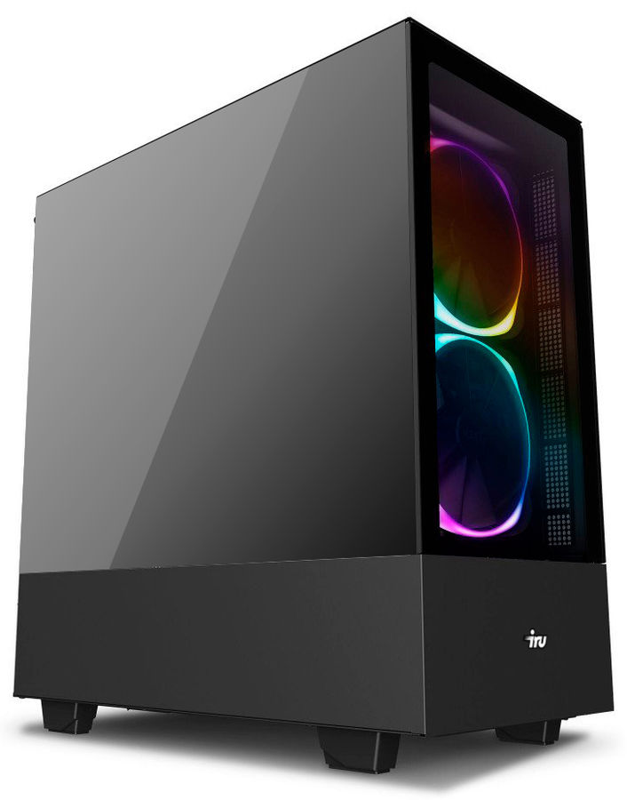 Персональный компьютер iRU Game 719 MT Core i9 11900F (2.5) 32Gb SSD1Tb RTX3090 24Gb Free DOS GbitEth 850W черный 1546547 1546547